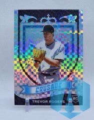 2021 Panini Chronicles Crusade TREVOR ROGERS #9 Building Blocks Prizm RC